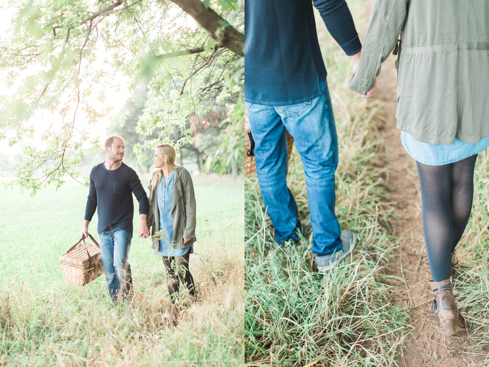 Mel + Patrick | ENGAGED | An After-Rainstorm Session at Baird's Creek Park in Green Bay